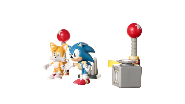 Amazon.com: Sonic The Hedgehog 2.5-Inch Action Figure Diorama Set